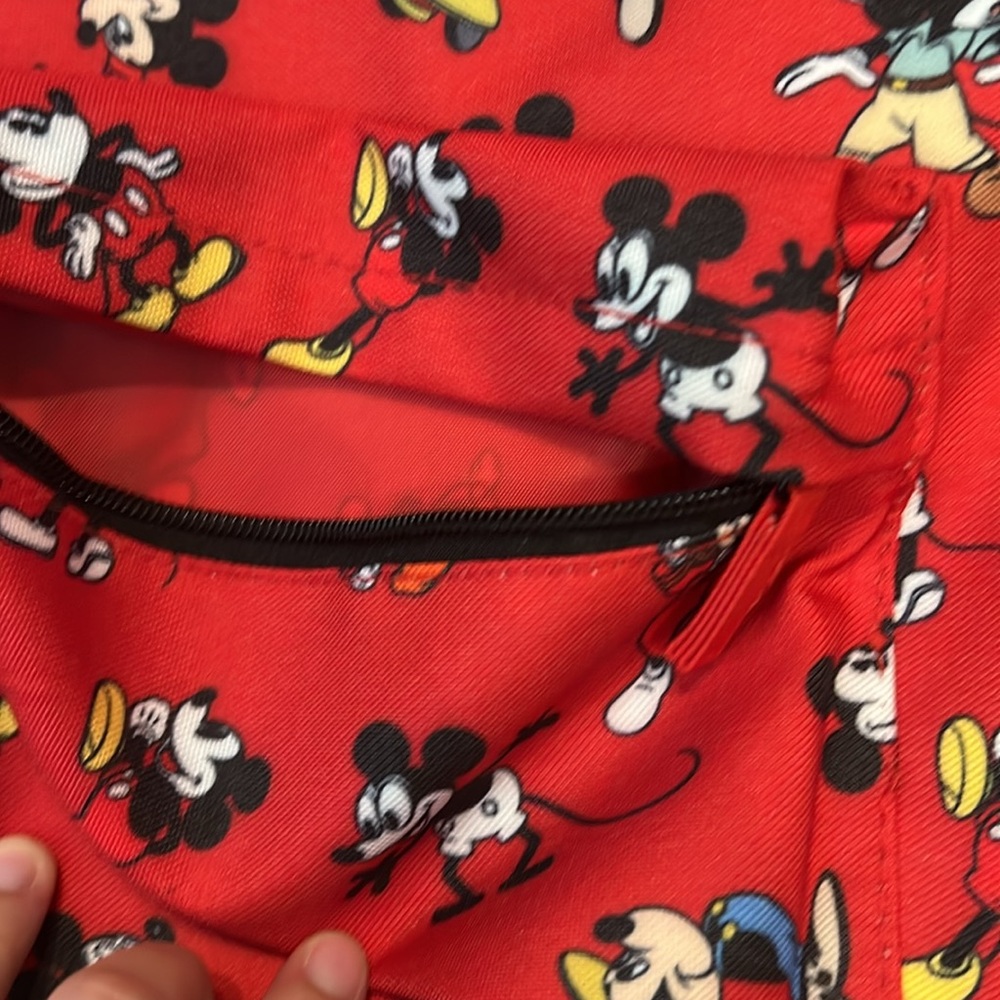 Red Mickey Mouse Backpack - Picture 2 of 5